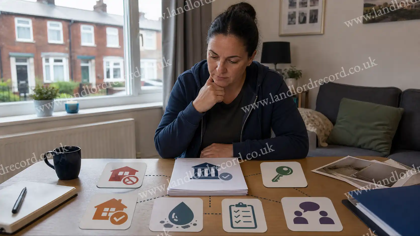 Policy-change map for renters rights reforms affecting social housing tenants.